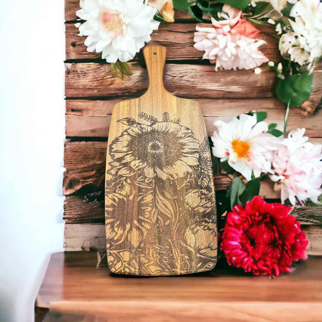 Floral Serving Board